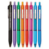 Inkjoy 300 Rt Ballpoint Pen Retractable, Medium 1 Mm, Assorted Ink And Barrel Colors, 8/pack