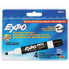 <strong>EXPO®</strong><br />Low-Odor Dry-Erase Marker, Broad Chisel Tip, Assorted Standard Colors, 4/Set