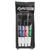 <strong>EXPO®</strong><br />Low-Odor Dry-Erase Marker, Fine Bullet Tip, Assorted Colors, 4/Set