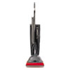 TRADITION Upright Vacuum SC679J, 12" Cleaning Path, Gray/Red/Black