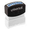 Message Stamp, Approved, Pre-Inked One-Color, Blue
