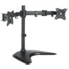 <strong>Kantek</strong><br />Dual Monitor Articulating Desktop Stand, For 13" to 27" Monitors, 32" x 13" x 17.5", Black, Supports 18 lb