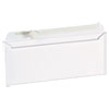 Peel Seal Strip Business Envelope, #10, Square Flap, Self-Adhesive Closure, 4.13 X 9.5, White, 100/box