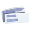 <strong>Universal®</strong><br />Double Window Business Envelope, #8 5/8, Commercial Flap, Gummed Closure, 3.63 x 8.63, White, 500/Box
