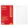 <strong>Universal®</strong><br />Laminating Pouches, 3 mil, 9" x 14.5", Gloss Clear, 25/Pack