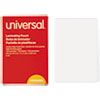 <strong>Universal®</strong><br />Laminating Pouches, 5 mil, 6.5" x 4.38", Gloss Clear, 100/Box