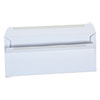 Self-Seal Business Envelope, #10, Square Flap, Self-Adhesive Closure, 4.13 X 9.5, White, 500/box