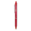 <strong>Pilot®</strong><br />FriXion Clicker Erasable Gel Pen, Retractable, Fine 0.7 mm, Red Ink, Red Barrel