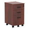 <strong>Alera®</strong><br />Alera Valencia Series Mobile Pedestal File, Left/Right, 3-Drawer: Box/Box/File, Legal/Letter, Cherry, 15.88" x 20.5" x 28.38"