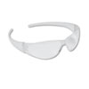 Checkmate Wraparound Safety Glasses, Clr Polycarb Frm, Uncoated Clr Lens, 12/box