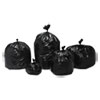 8105013862428, SKILCRAFT Recycled Content Trash Can Liners, 65 gal, 1.5 mil, 50" x 51", Black/Brown, 100/Carton