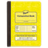 Composition Book, Wide/Legal Rule, Yellow Cover, (100) 9.75 x 7.5 Sheets