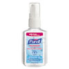 Advanced Gel Hand Sanitizer, 2 Oz Pump Bottle, Refreshing Scent, 24/carton