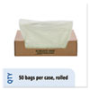 <strong>Stout® by Envision™</strong><br />EcoSafe-6400 Bags, 32 gal, 0.85 mil, 33" x 48", Green, 50/Box