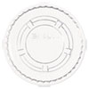 <strong>Dart®</strong><br />Portion/Souffle Cup Lids, Fits 0.5 oz to 1 oz Cups, PET, Clear, 125 Pack, 20 Packs/Carton