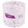 Select Standard Bath Tissue, 2-Ply, White, 4 X 3.19, 500/roll, 96/carton