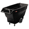 <strong>Rubbermaid® Commercial</strong><br />Structural Foam Tilt Truck, 151 gal, 600 lb Capacity, Plastic, Black