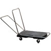 Utility-Duty Home/office Cart, 250 Lb Capacity, 20.5 X 32.5, Platform, Black