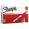 Retractable Permanent Marker, Extra-Fine Needle Tip, Red