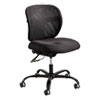 Vue Intensive-Use Mesh Task Chair, Supports Up To 500 Lb, 18.5" To 21" Seat Height, Black
