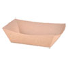 Paper Food Baskets, 1 Lb Capacity, Brown Kraft, 1,000/carton