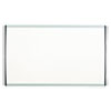 <strong>Quartet®</strong><br />ARC Frame Cubicle Magnetic Dry Erase Board, 14 x 11, White Surface, Silver Aluminum Frame