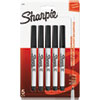 <strong>Sharpie®</strong><br />Ultra Fine Tip Permanent Marker, Extra-Fine Needle Tip, Black, 5/Pack