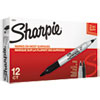<strong>Sharpie®</strong><br />Twin-Tip Permanent Marker, Extra-Fine/Fine Bullet Tips, Black, Dozen