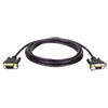 Vga Monitor Extension Cable, 640 X 480 (hd15 M/f), 10 Ft., Black