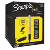 <strong>Sharpie®</strong><br />Industrial Permanent Marker Value Pack, Fine Bullet Tip, Black