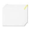 Walk-N-Clean Mat 60-Sheet Refill Pad, 30 X 24, 4/carton, White