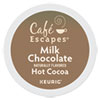 <strong>Café Escapes®</strong><br />Cafe Escapes Milk Chocolate Hot Cocoa K-Cups, 24/Box