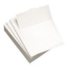 Custom Cut-Sheet Copy Paper, 92 Bright, Micro-Perforated 3.66" from Bottom, 20 lb Bond Weight, 8.5 x 11, White, 500/Ream