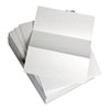 Custom Cut-Sheet Copy Paper, 92 Bright, Micro-Perforated Every 3.66", 20lb, 8.5 X 11, White, 500/ream