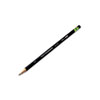 Pencils, HB (#2), Black Lead, Black Barrel, Dozen