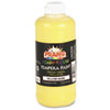 Ready-To-Use Tempera Paint, Yellow, 16 Oz Dispenser-Cap Bottle