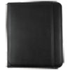 <strong>Universal®</strong><br />Leather Textured Zippered PadFolio with Tablet Pocket, 10 3/4 x 13 1/8, Black