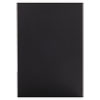 Foam Board, CFC-Free Polystyrene, 20 x 30, Black Surface and Core, 10/Carton