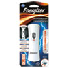 <strong>Energizer®</strong><br />Weather Ready LED Flashlight, 1 NiMH Rechargeable Battery (Included), Silver/Gray