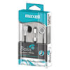 <strong>Maxell®</strong><br />B-13 Bass Earbuds with Microphone, 52" Cord, White