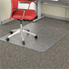 <strong>Alera®</strong><br />Occasional Use Studded Chair Mat for Flat Pile Carpet, 46 x 60, Rectangular, Clear