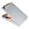 <strong>Saunders</strong><br />Redi-Rite Aluminum Storage Clipboard, 1" Clip Capacity, Holds 8.5 x 11 Sheets, Silver