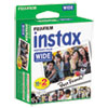 Instax Wide Film Twin Pack, 800 ASA, 20-Exposure Roll