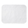 <strong>Hoffmaster®</strong><br />Anniversary Embossed Scalloped Edge Tray Mat, 14 x 19, White, 1,000/Carton