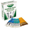 Large Variety Paint Brush Classpack, Natural Bristle/nylon, Flat/round, 36/set