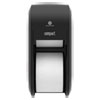 Compact Vertical 2-Roll Coreless Tissue Dispenser, 14.06 X 6.69 X 8.19, Black