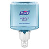 Professional Healthy Soap 0.5% Bak Antimicrobial Foam, For Es4 Dispensers, Plum, 1,200 Ml, 2/carton