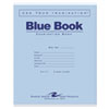 Examination Blue Book, Wide/legal Rule, Blue Cover, 8.5 X 7, 8 Sheets