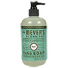 Clean Day Liquid Hand Soap, Basil, 12.5 Oz, 6/carton