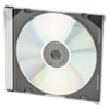 <strong>Innovera®</strong><br />CD/DVD Slim Jewel Cases, Clear/Black, 50/Pack